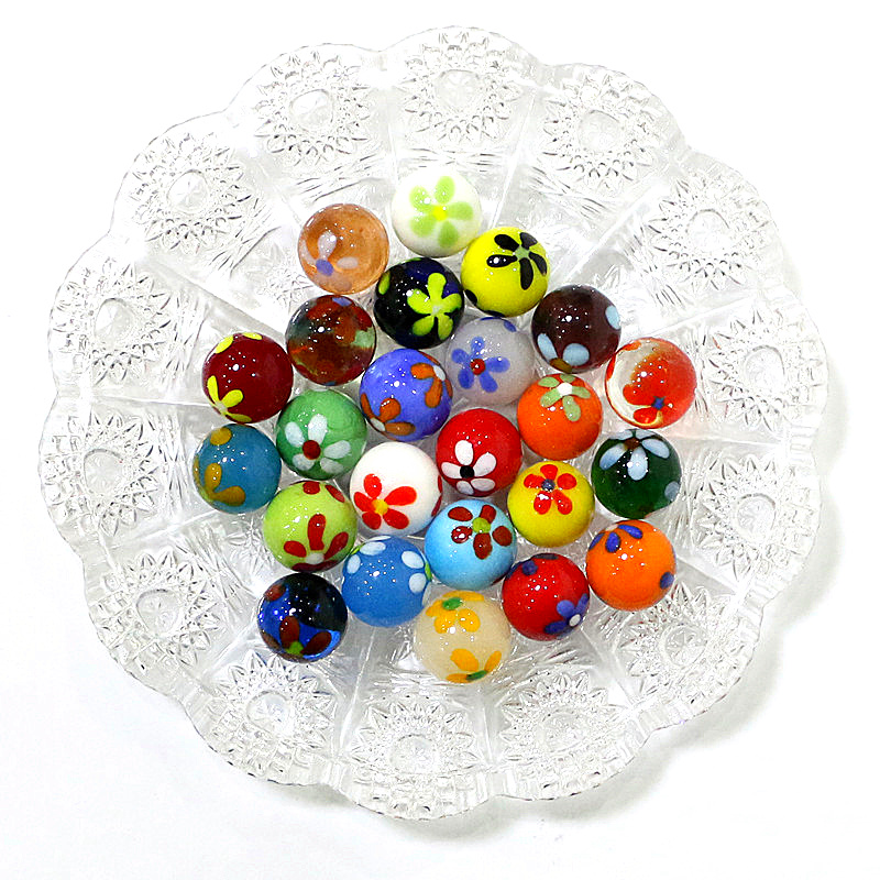 6pcs 16mm Colorful Rare Glass  - Bonsai Garden Gift review and price