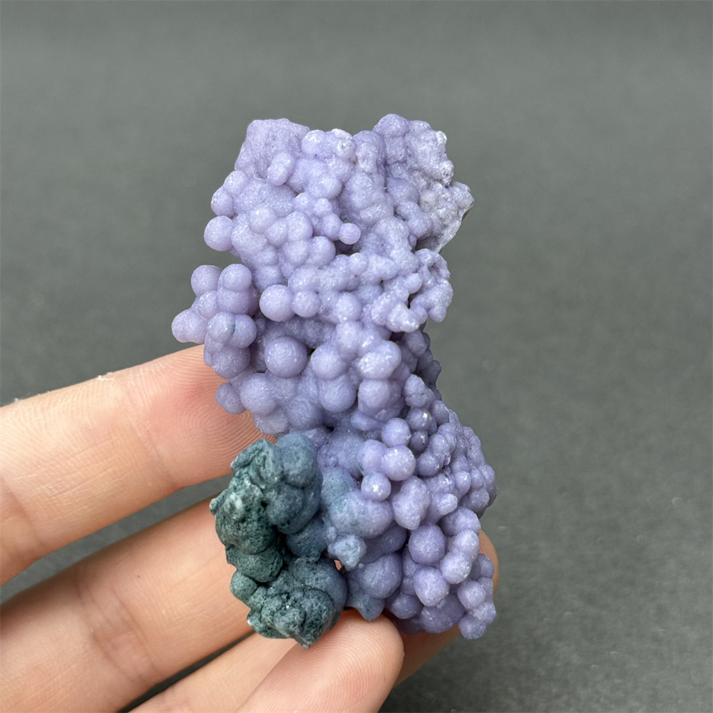 Natural Beautiful Grape Agate  - Bonsai Garden Gift review and price