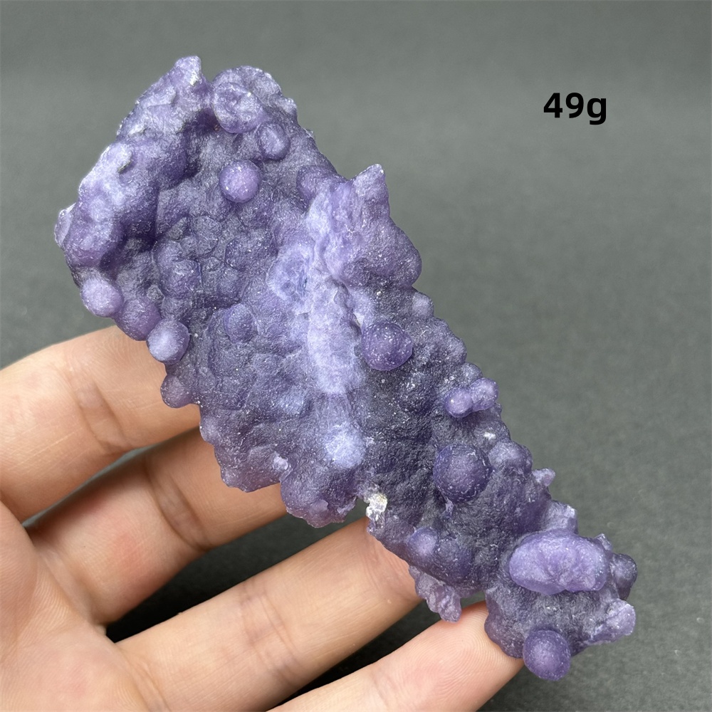Natural Beautiful Grape Agate  - Bonsai Garden Gift review and price