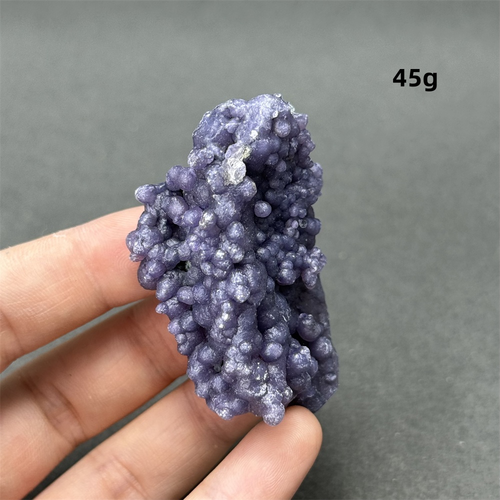 Natural Beautiful Grape Agate  - Bonsai Garden Gift review and price