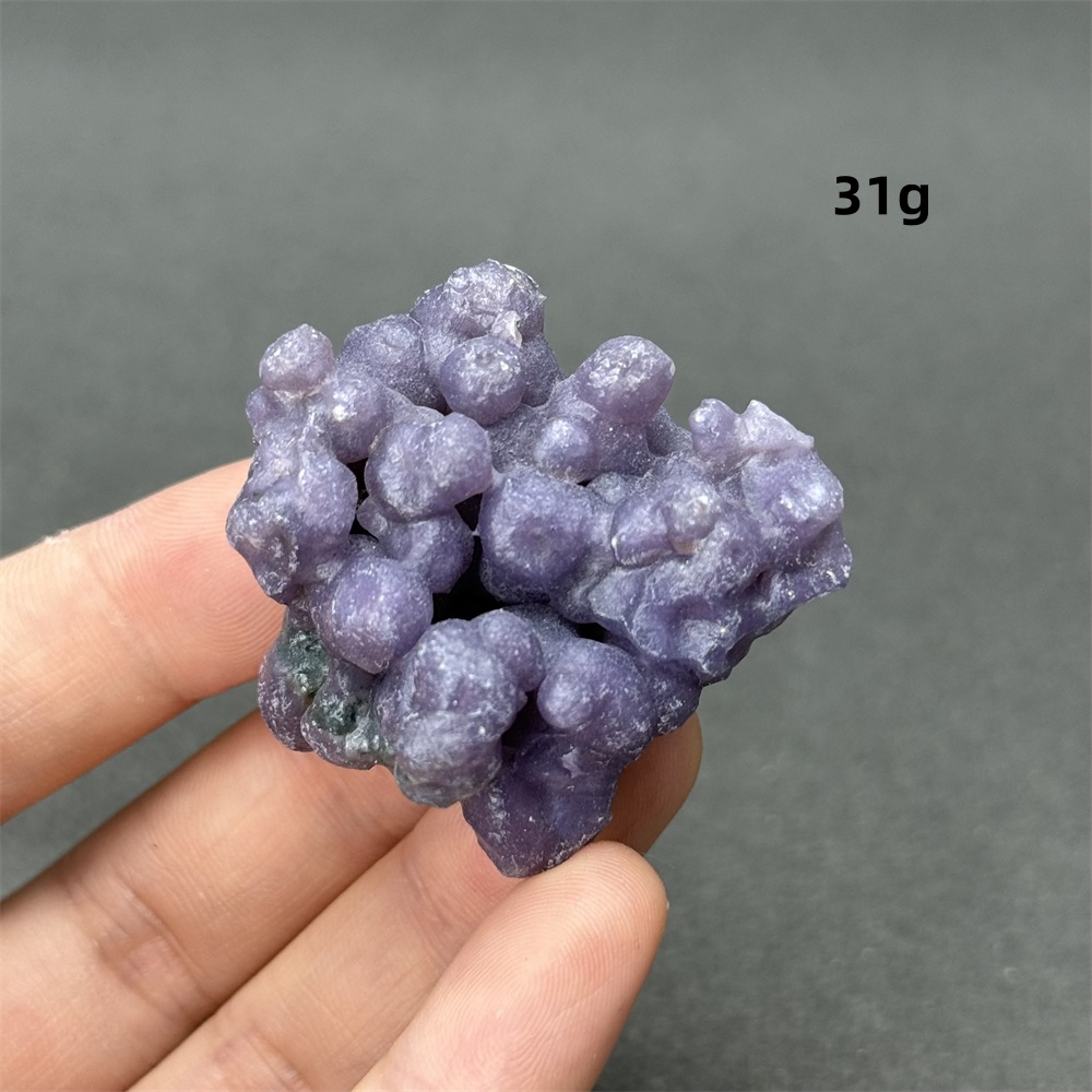 Natural Beautiful Grape Agate  - Bonsai Garden Gift review and price