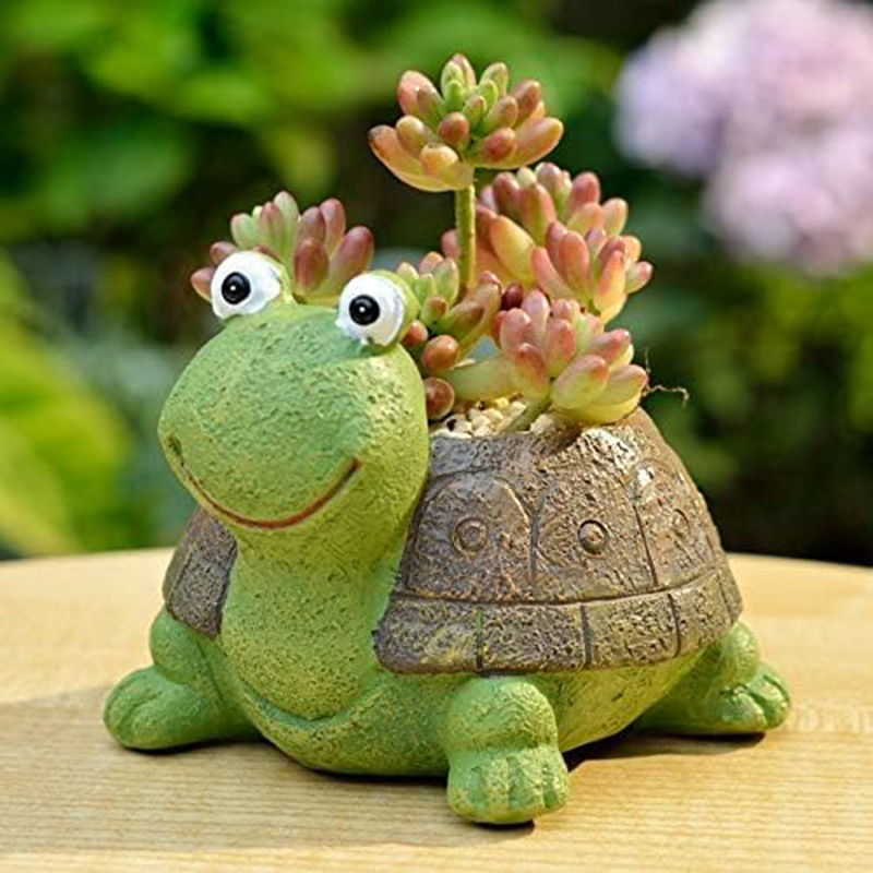 Cute Turtle Planter Succulent  - Bonsai Garden Gift review and price