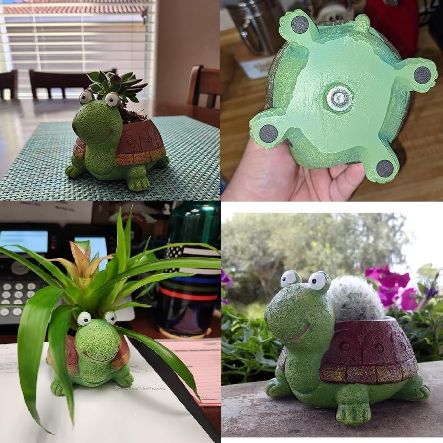 Cute Turtle Planter Succulent  - Bonsai Garden Gift review and price