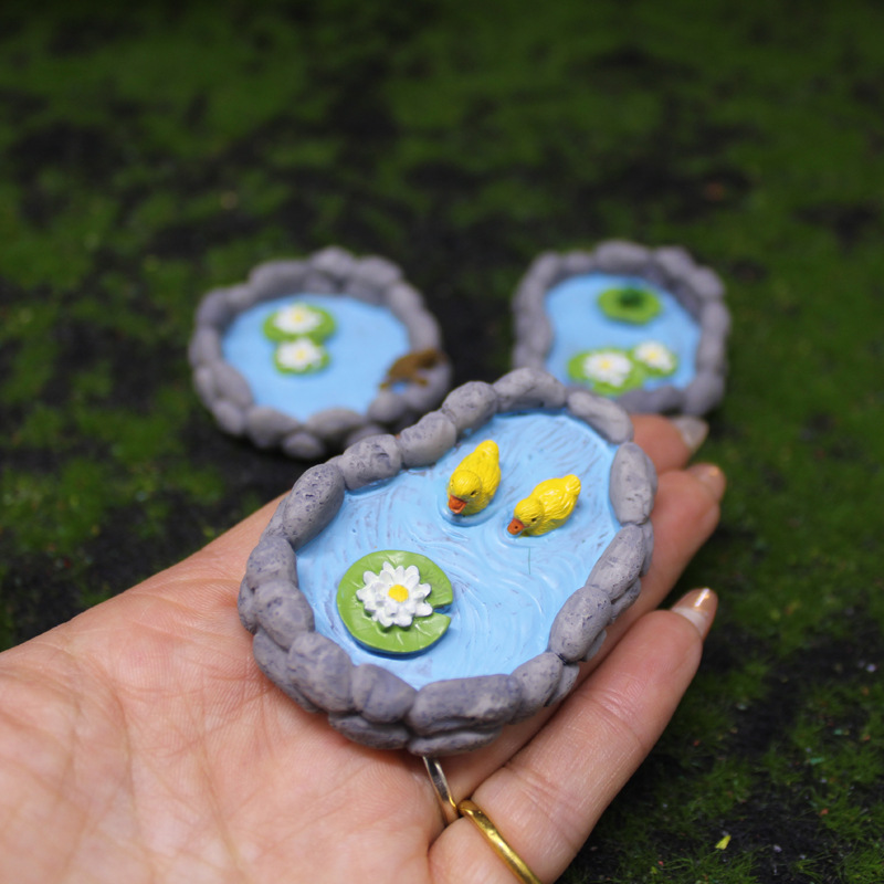 3pc Artificial Pool Model Pond - Bonsai Garden With Pond review and price