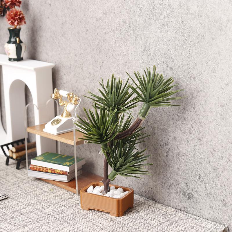 1Pcs 1/12 Dollhouse Simulation - Us Bonsai Garden review and price