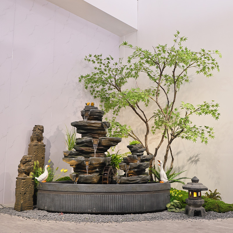 Garden fish pond water landsca - Bonsai Garden With Pond review and price