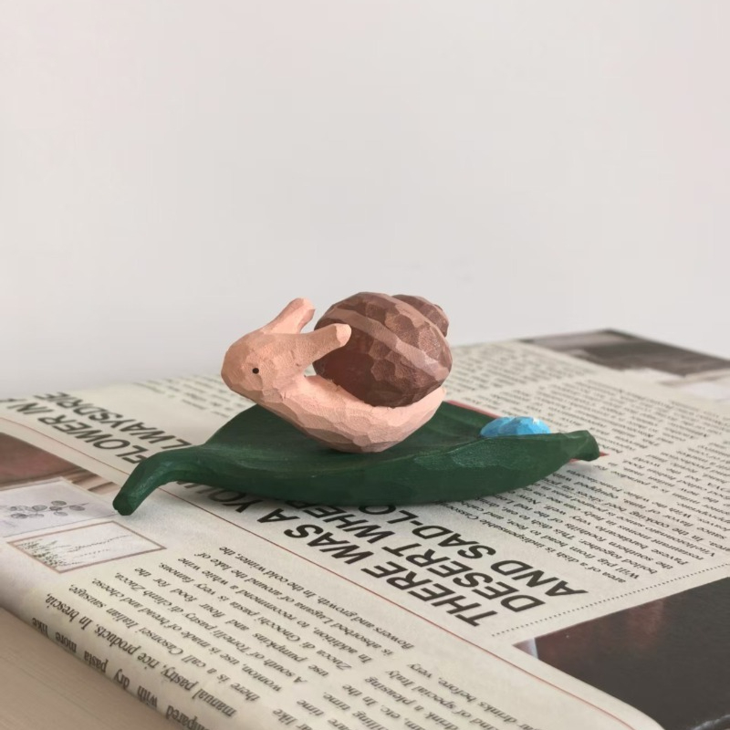 Handmade Snail Dewdrop Leaf Wo - Bonsai Garden Gift review and price