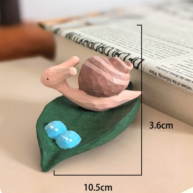 Handmade Snail Dewdrop Leaf Wo - Bonsai Garden Gift review and price