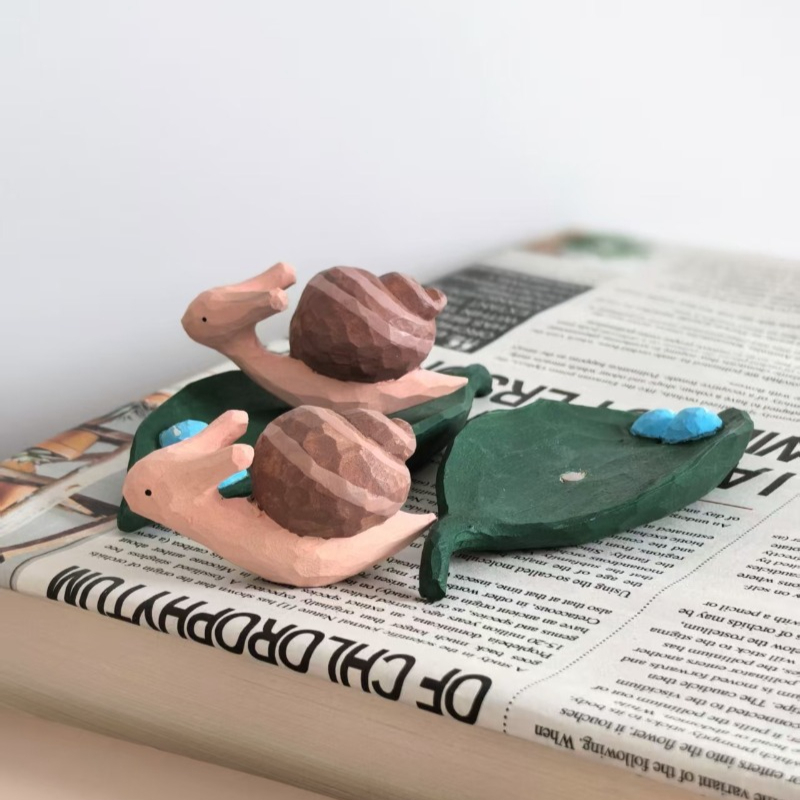 Handmade Snail Dewdrop Leaf Wo - Bonsai Garden Gift review and price