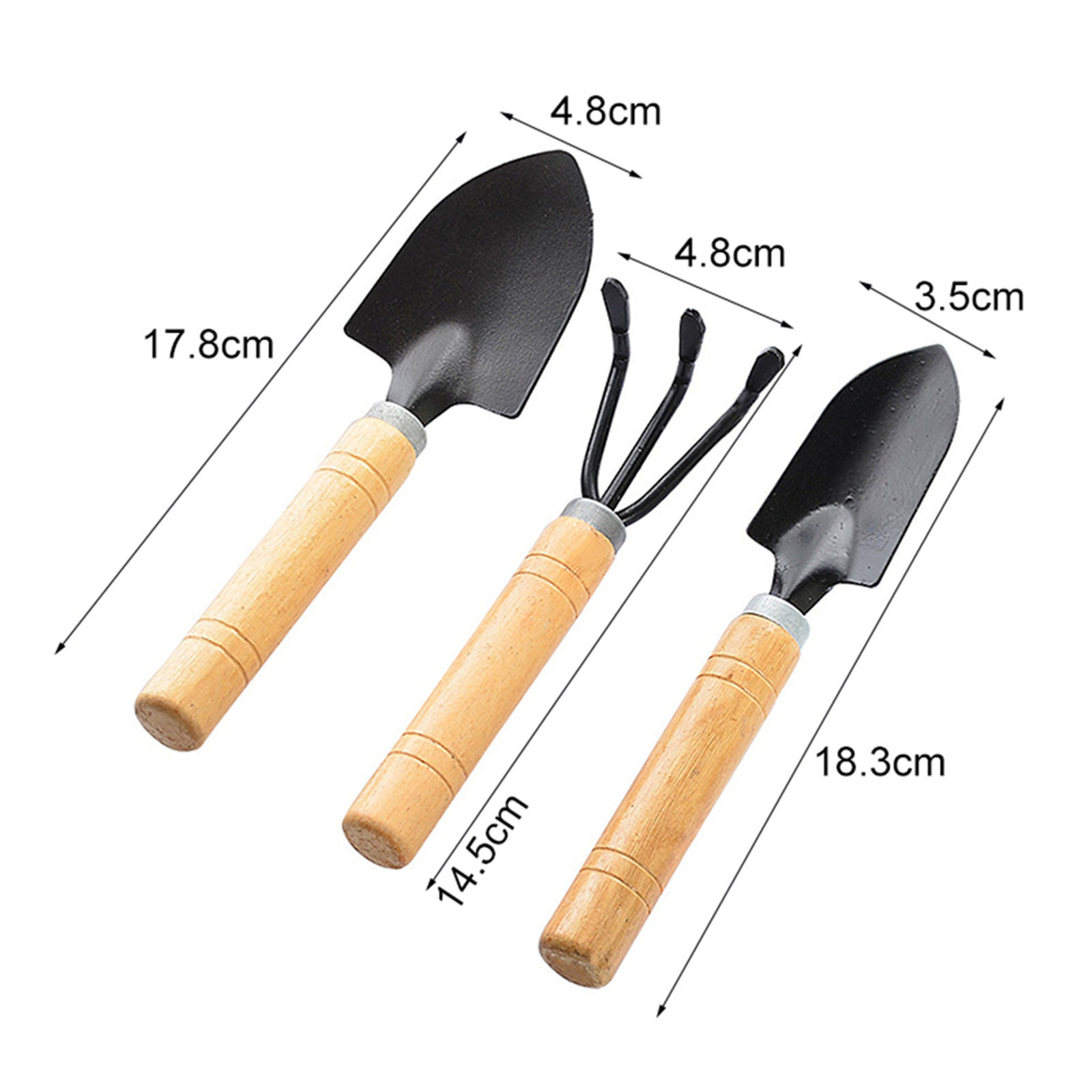3-Piece Mini Garden Tools Set, - Bonsai Garden Gift review and price