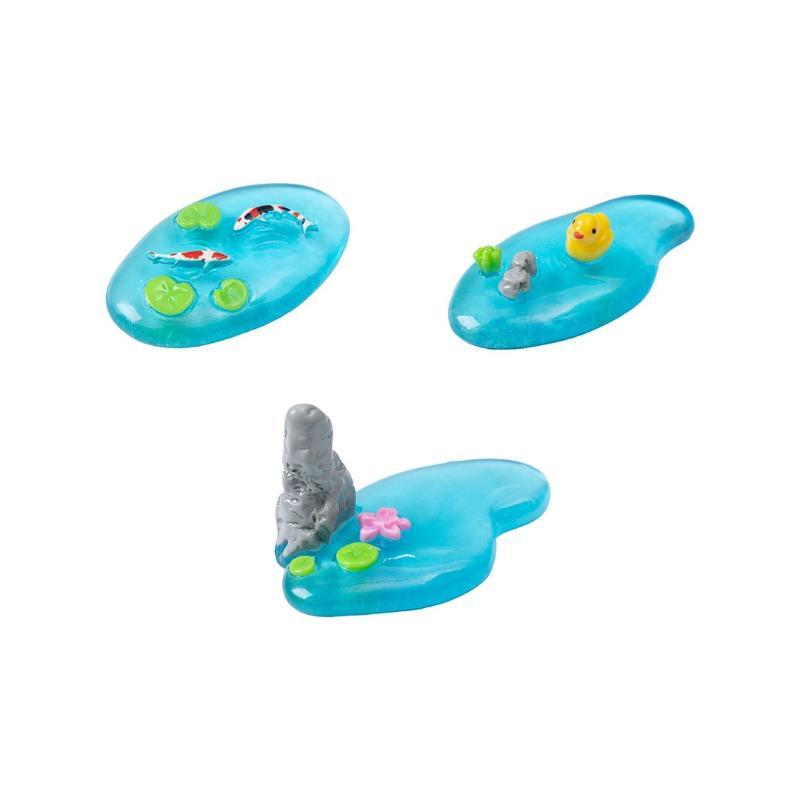 Mini Resin Pond Ornaments With - Bonsai Koi Garden review and price
